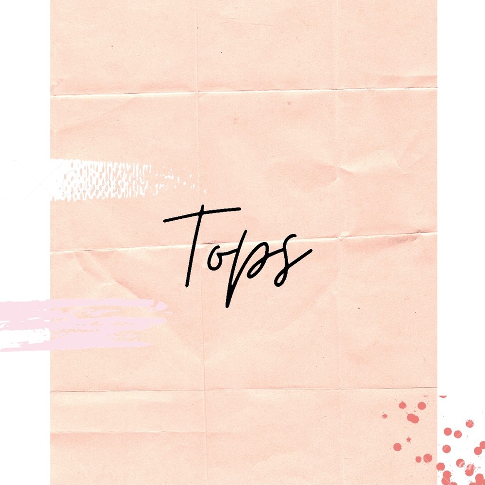 Tops, T-Shirts, Tanks, Blouses, Sweatshirts